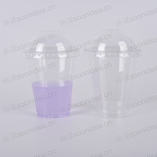 PET/PLA 90 Caliber 14oz Plastic Cup