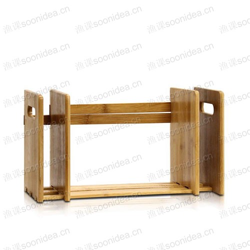 Handcrafted Bamboo Phone Stand