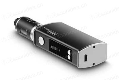 Black silver advanced suit electronic cigarette