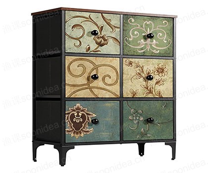 Vintage storage cabinet