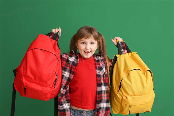 Quality assurance of schoolbag.