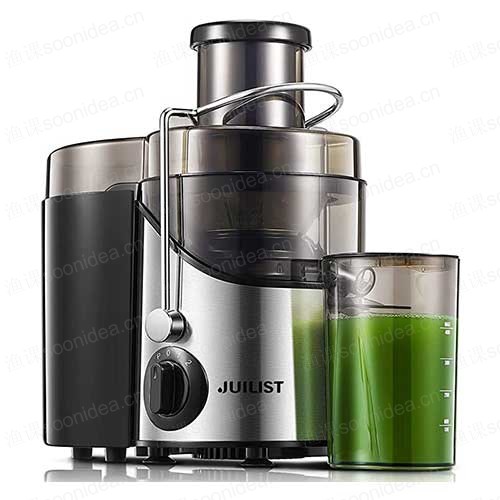 Stainless steel heating plate blender Glass jar LED display blender