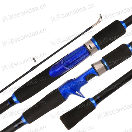 2 Sections Fishing Rods M Power 1.65m 1.8m 2.1m 2.4m 2.7m Spinning Casting Carp Fishing Tackle