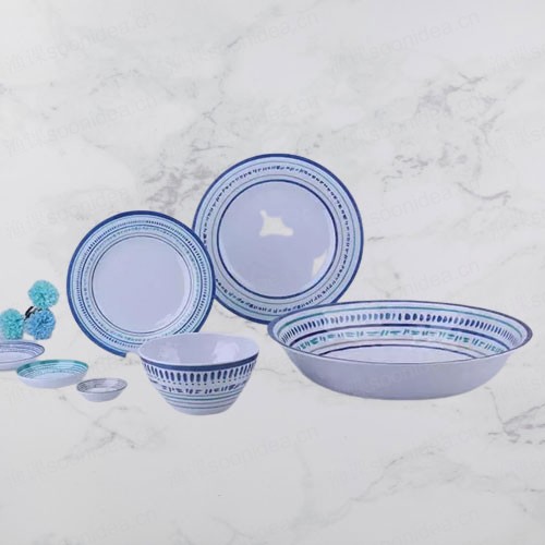 Ceramic dining plates