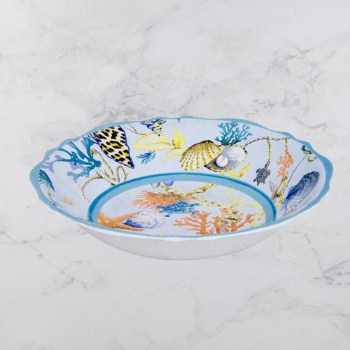 Ceramic dining plates