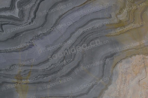 Multiple types of marble slabs
