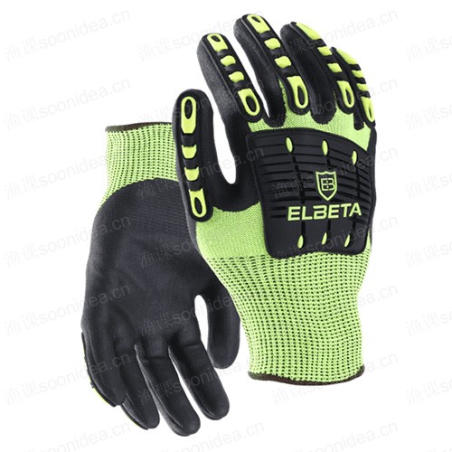 Various types of anti cutting gloves