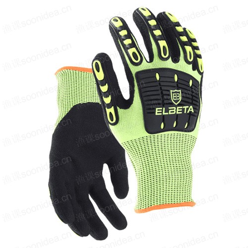 Various types of anti cutting gloves