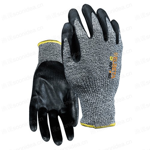 Various types of anti cutting gloves