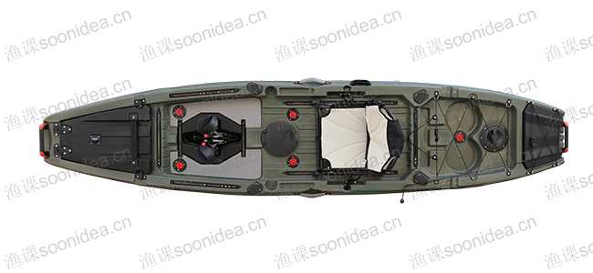 Sit on Top 9FT Fishing Kayak one Person