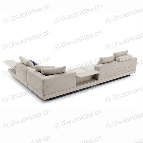 Crossover Swivel Leather Chair