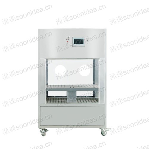 Laminar flow transfer trolley
