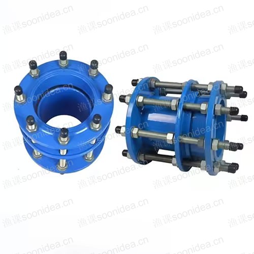 Ductile Iron 4 Bolts Saddles for PE Pipe with En545 En598 standard
