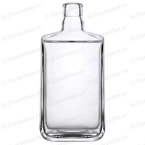 Miniature Glass Bottles 50ml 100ml Transparent Glass Bottle For Liquor