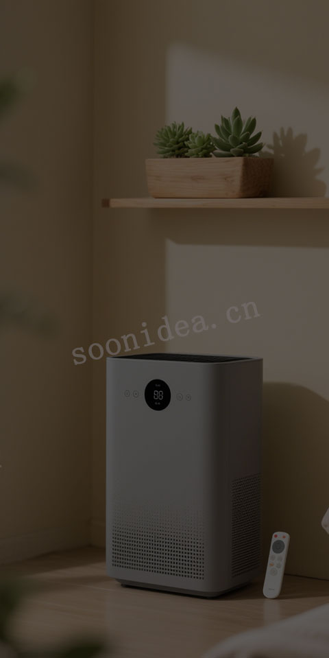 Humidifying and purifying type