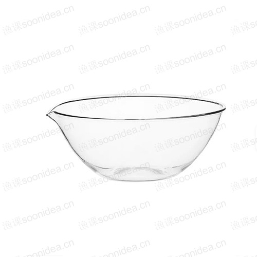 High temperature evaporating dish