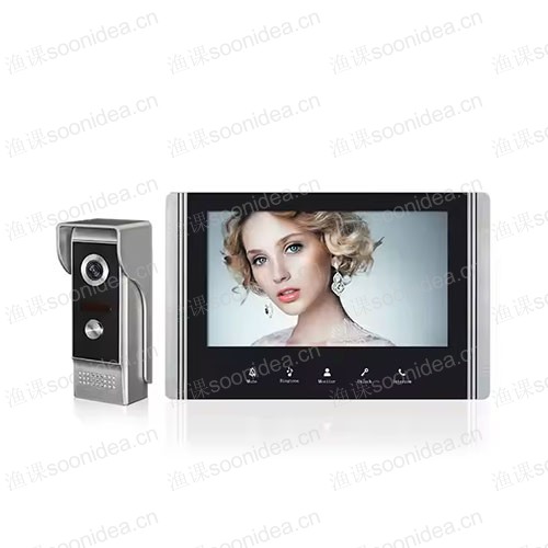 Commercial video intercom system with door release