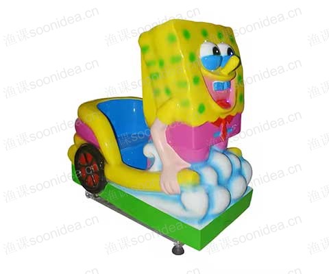 Hotselling SpongeBobSquarePants Theme Park Rides Amusement Kids Rides Arcade Swing Game Machine for Sale