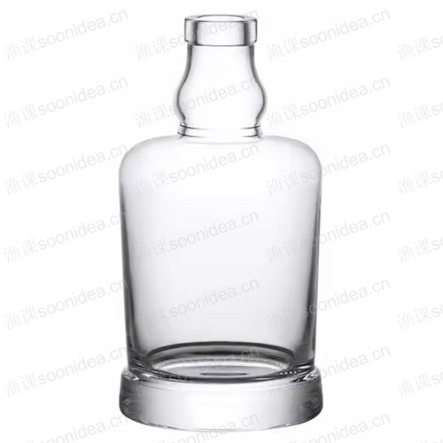 China factory 750ml vodka glass bottle for liquor -L