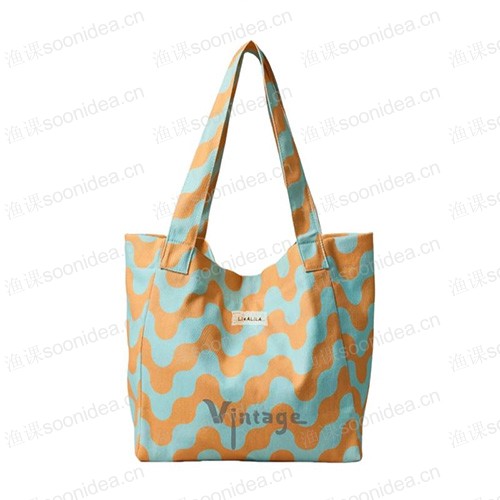 Recyclable grocery eco-friendly tote bag