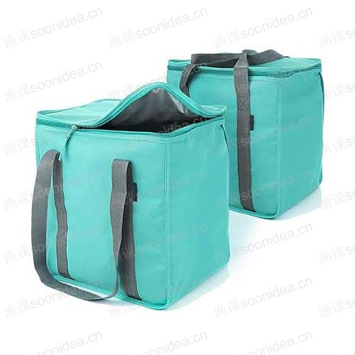 Shopping insulated refrigerated bag