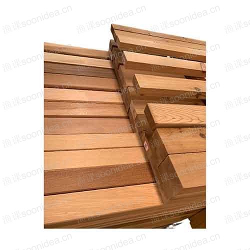 Solid wood connecting board