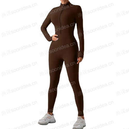 Long sleeved jumpsuit sportswear