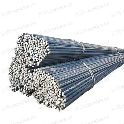 Hot dip galvanized deformed steel bars