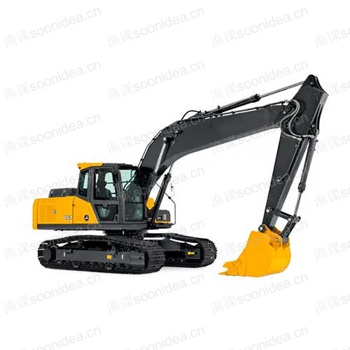 Heavy equipment excavator