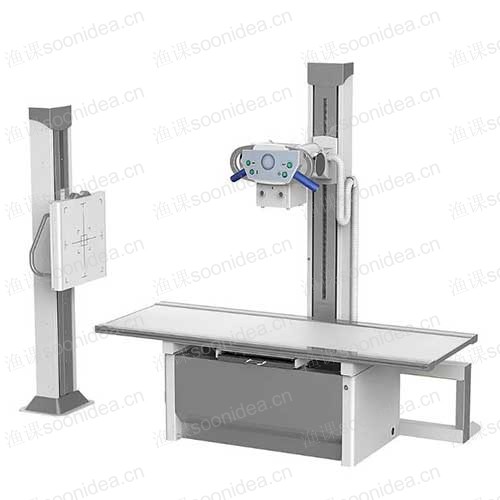 DR high-frequency 630mA 50KW X-ray machine