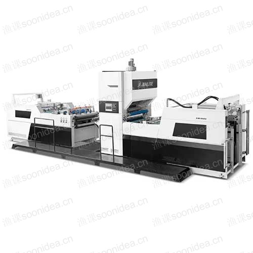 Fully automatic laminating hot and cold coating machine