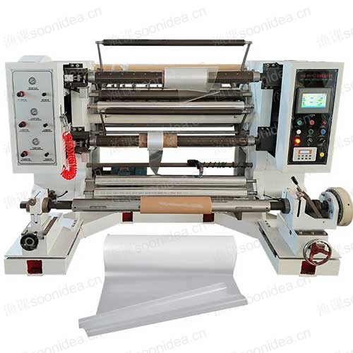 Roll slitting paper processing and cutting machine