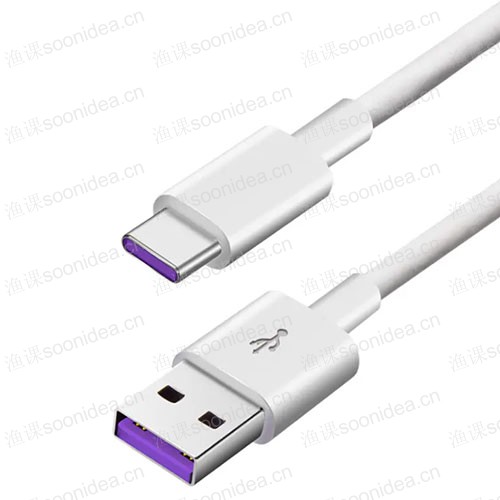 USB Type C 3A Fast Charging Data PD Cable Nylon Braided Cable