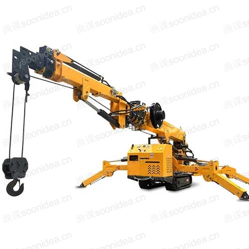 Hydraulic swing hook excavator