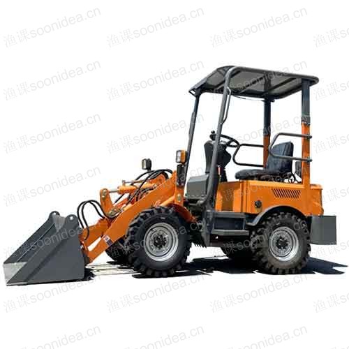Grab bucket telescopic loader