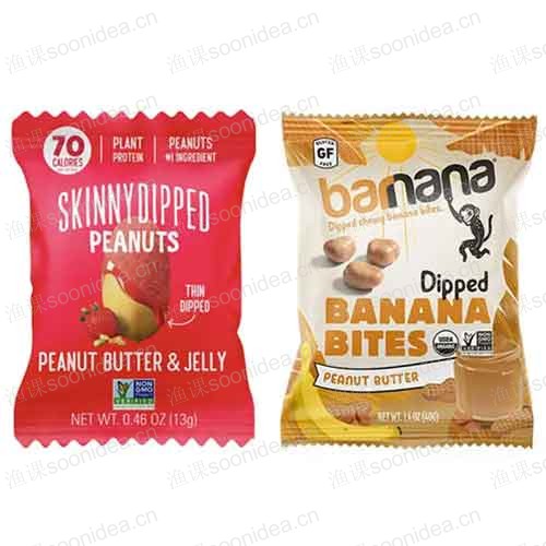 Brown food grade kraft paper zipper bag