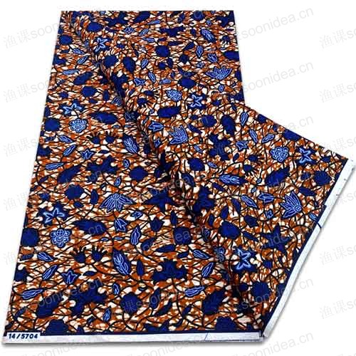 Pure cotton genuine wax fabric
