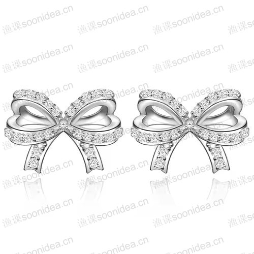 Manufacturer Cute Bowknot Bow Earring