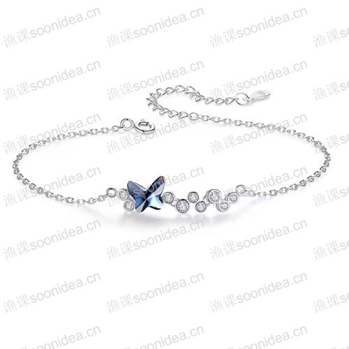 Wholesale 925 Sterling Silver Zircon Tennis Bracelets