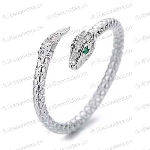 2SHE Fashion Jewelry Silver Cz Big Stone Ring Designs for Women