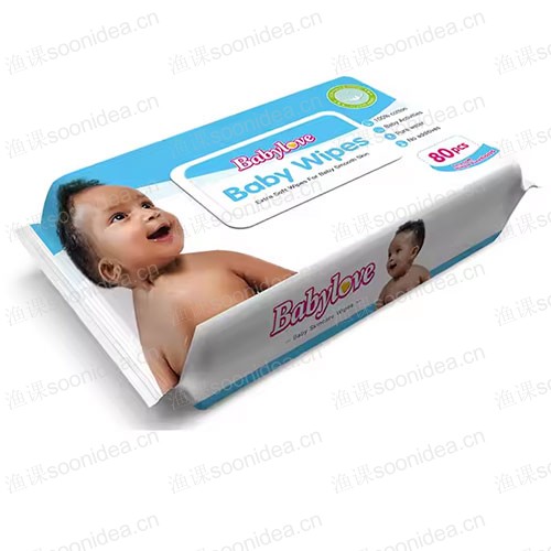 Disposable natural water hygiene sensitive baby wipes