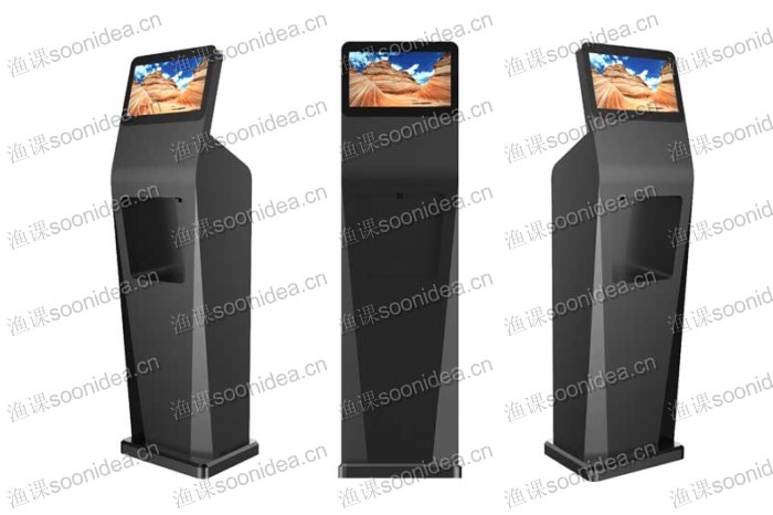 Auto-Induction Hand Sanitizer Advertising Machine with Advertising Display