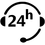 24-hour service