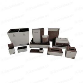 Various types of containers