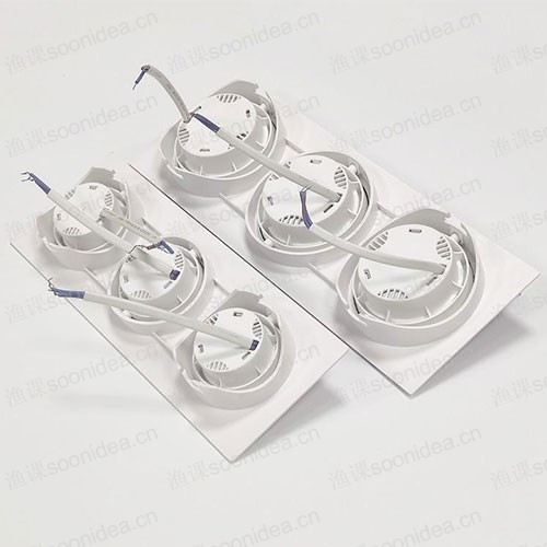 LED lights of various models