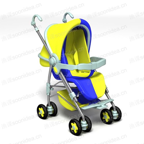 Antique Cane Pram