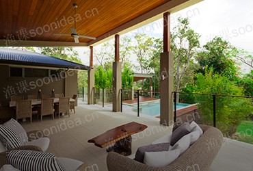 10′ x 10′ Composite Pergola